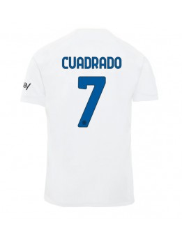 Billige Inter Milan Juan Cuadrado #7 Bortedrakt 2023-24 Kortermet